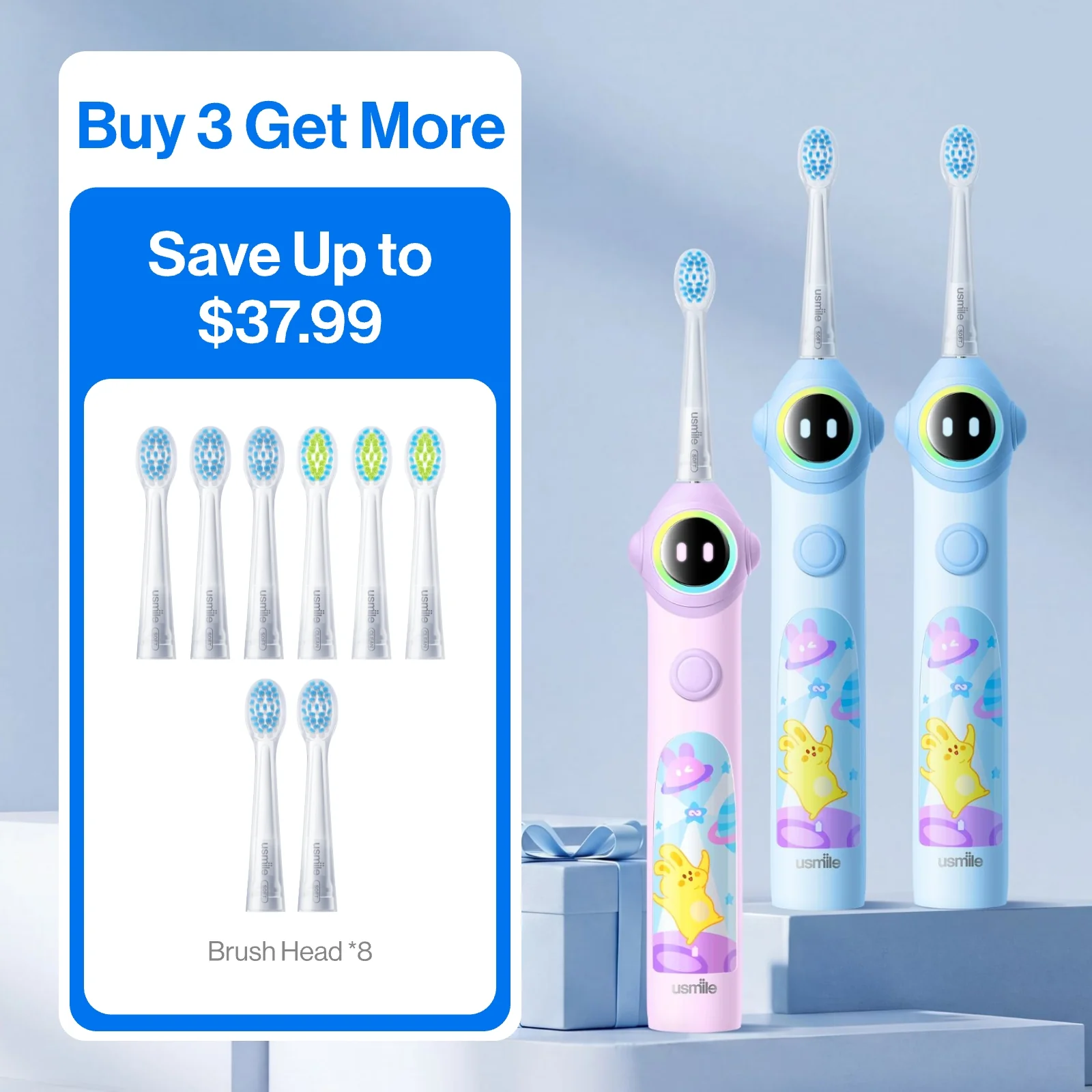 Q30 Family Kids Toothbrush Bundle