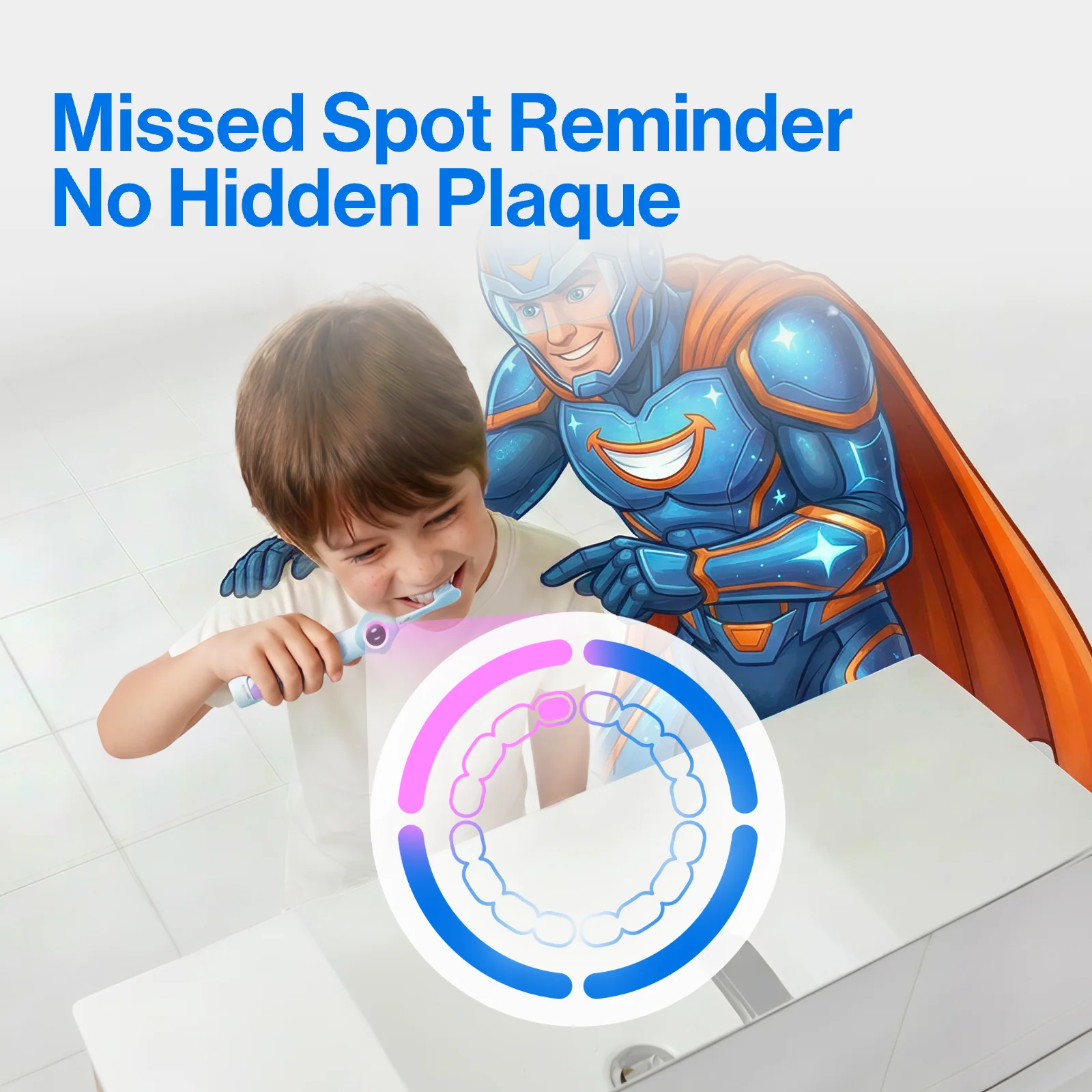 usmile Q30 Kids Electric Toothbrush - Image 9