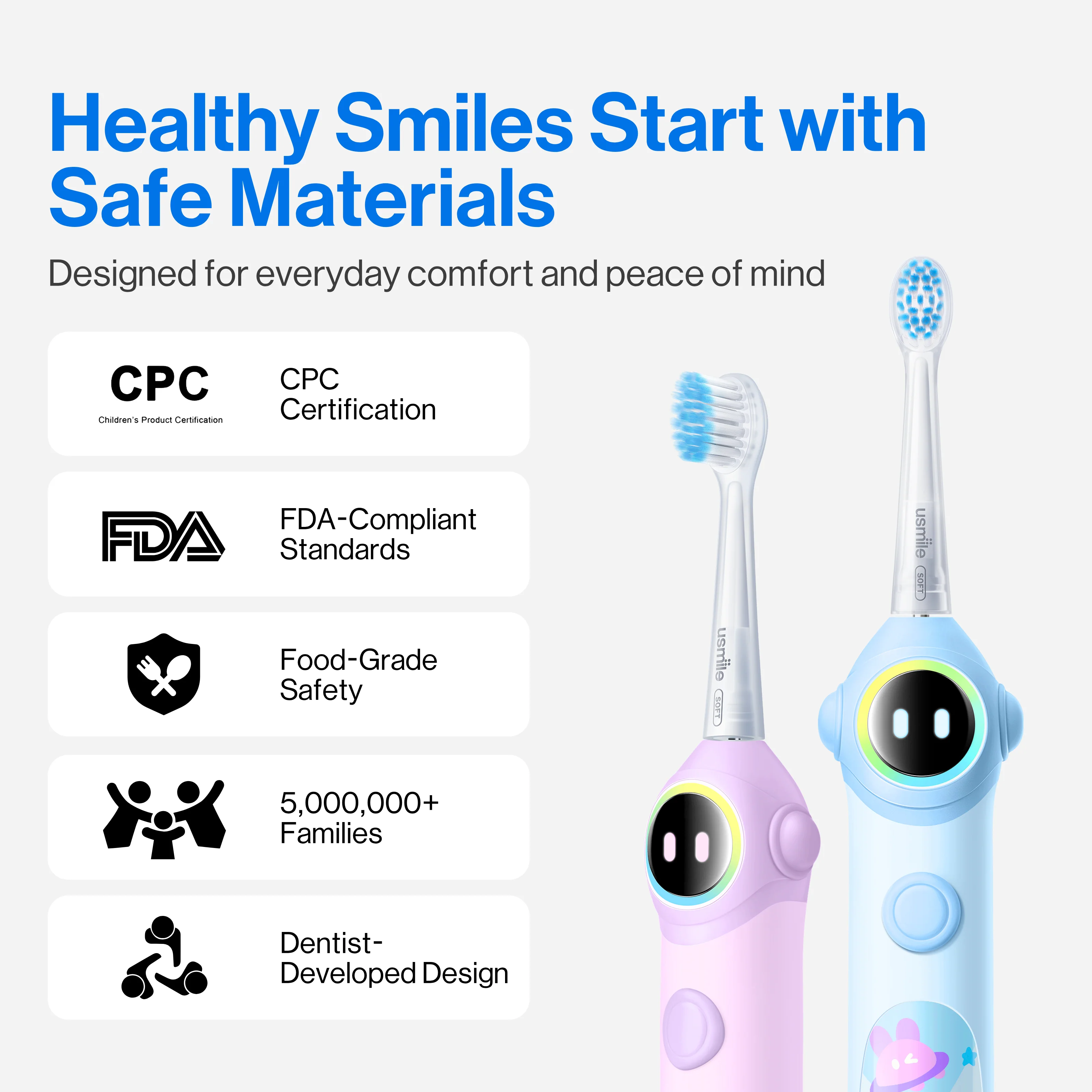 usmile Q30 Kids Electric Toothbrush - Image 8