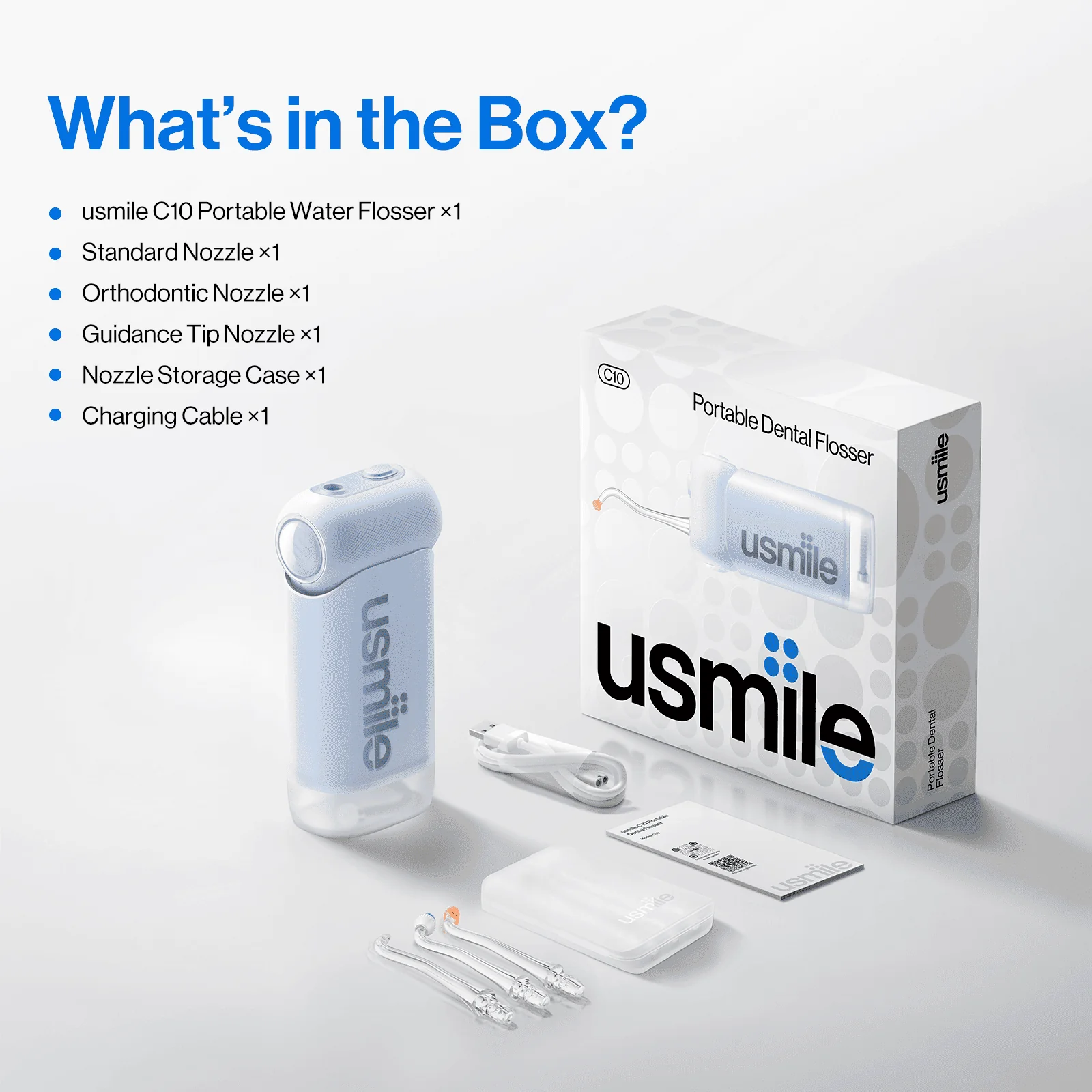 usmile C10 Portable Dental Flosser - Image 12