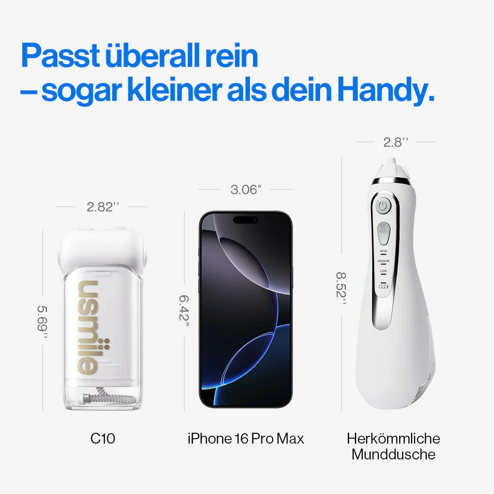 usmile C10 Tragbare Munddusche - Image 9