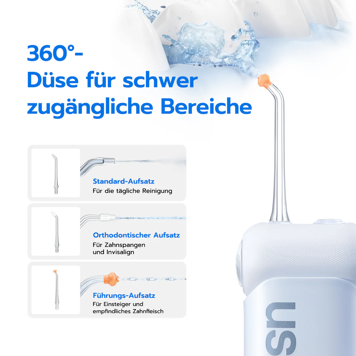 usmile C10 Tragbare Munddusche - Image 5