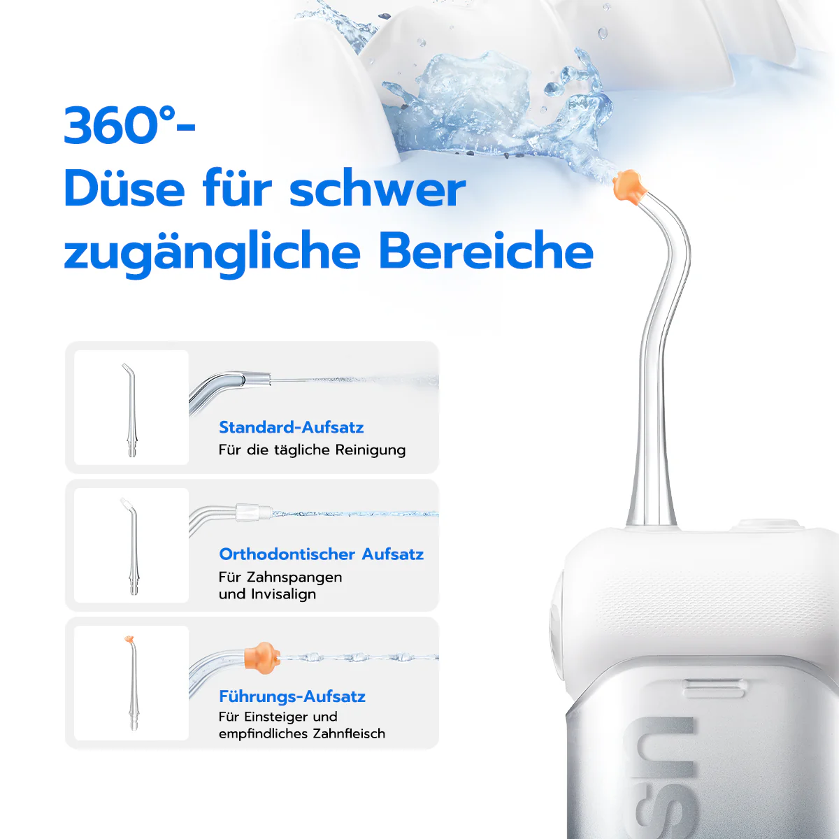 usmile C10 Tragbare Munddusche - Image 6