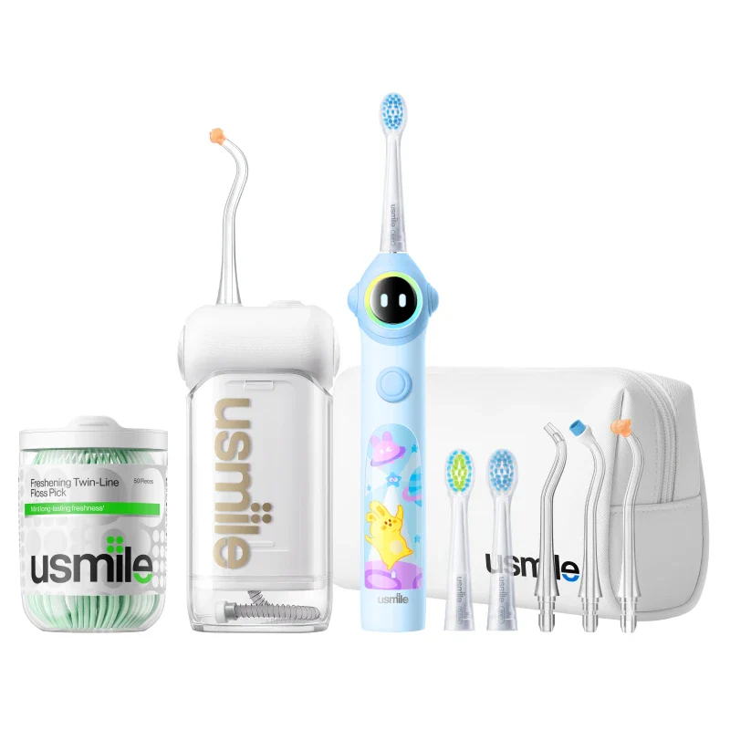 usmile C10 Water Flosser x Q30 Kids Electric Toothbrush - Image 12
