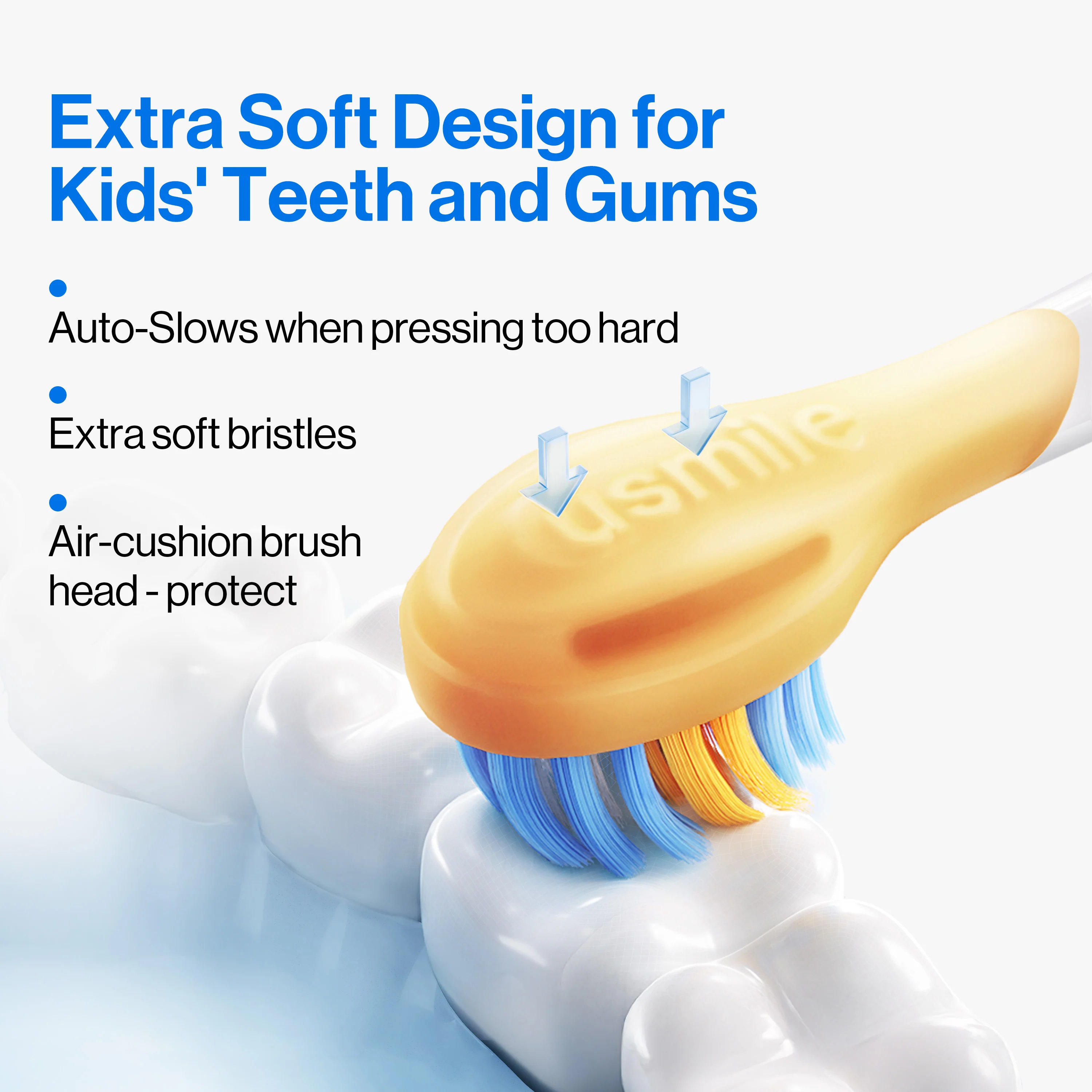usmile Family Packs – Toothbrush for Adult & Kids+Flosser+Accessories - Image 8