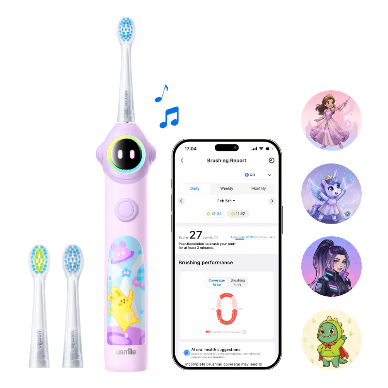 usmile Q30 Kids Electric Toothbrush - Image 11