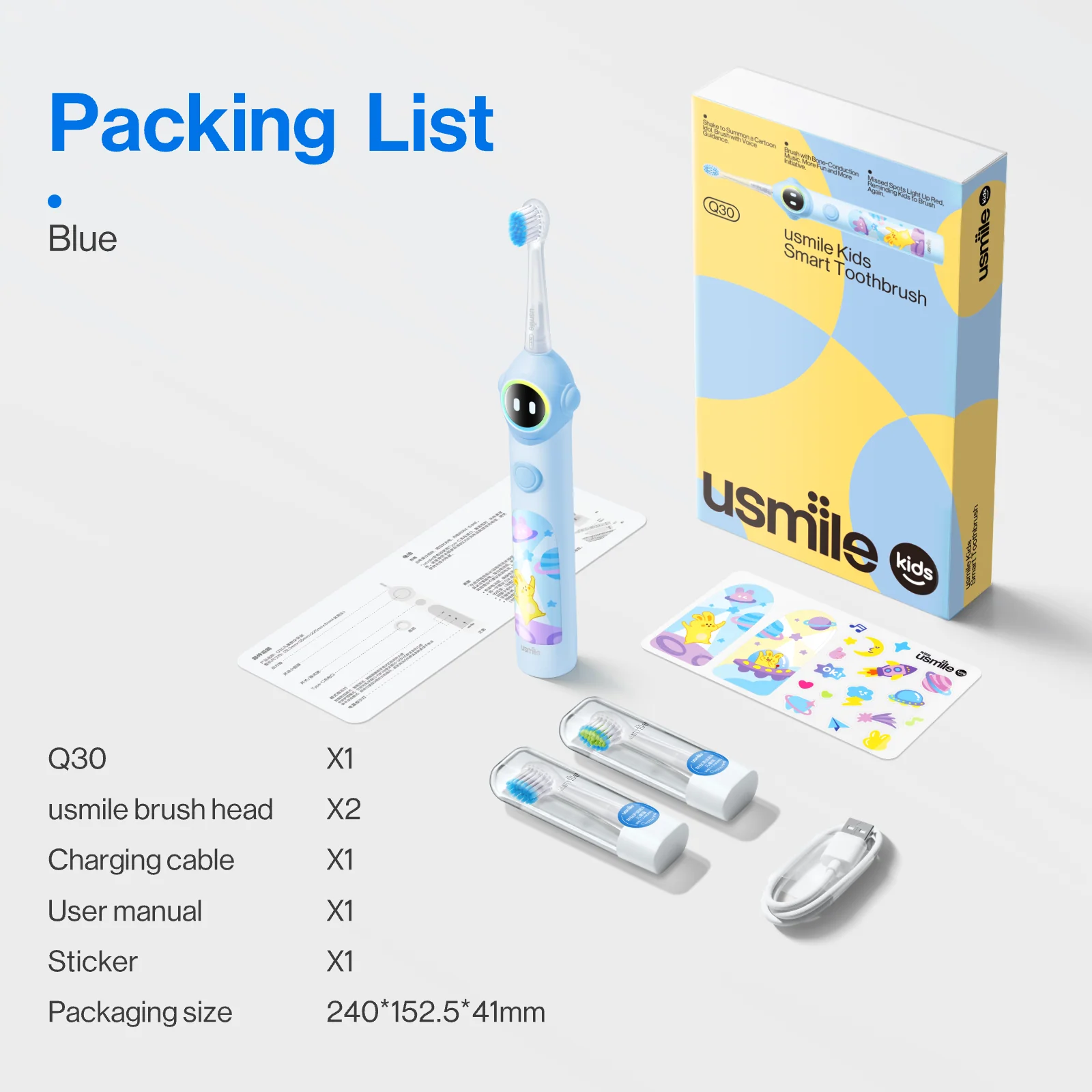 usmile Q30 Kids Electric Toothbrush - Image 16