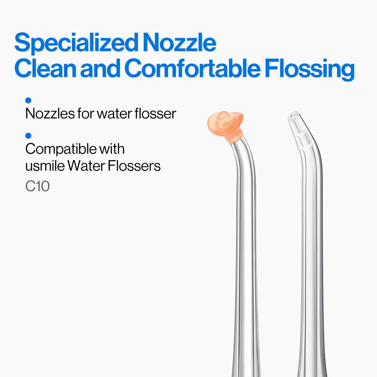usmile Replacement Standard Nozzle—Delivers focused stream - Image 4