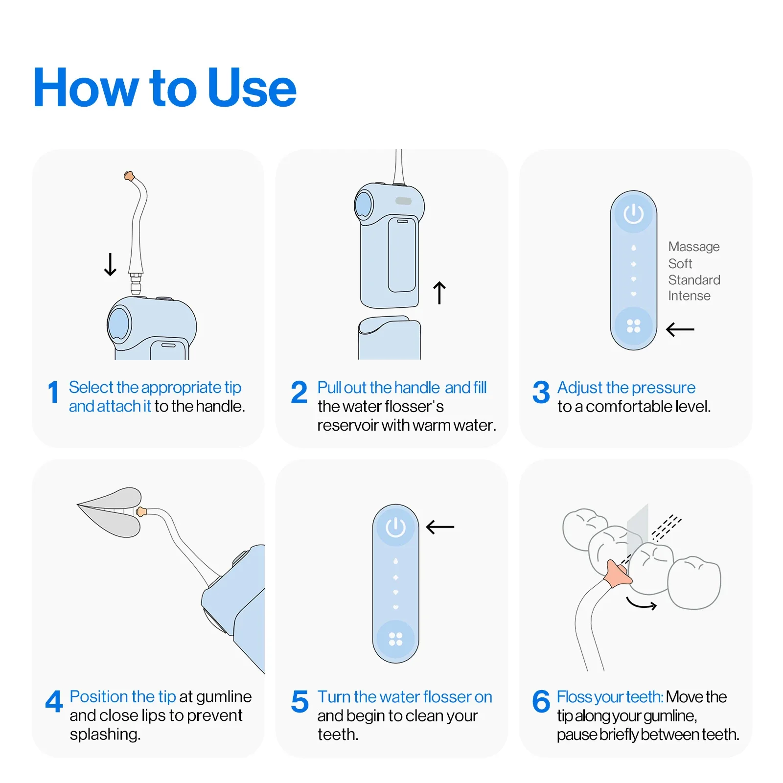 usmile C10 Portable Dental Flosser - Image 9