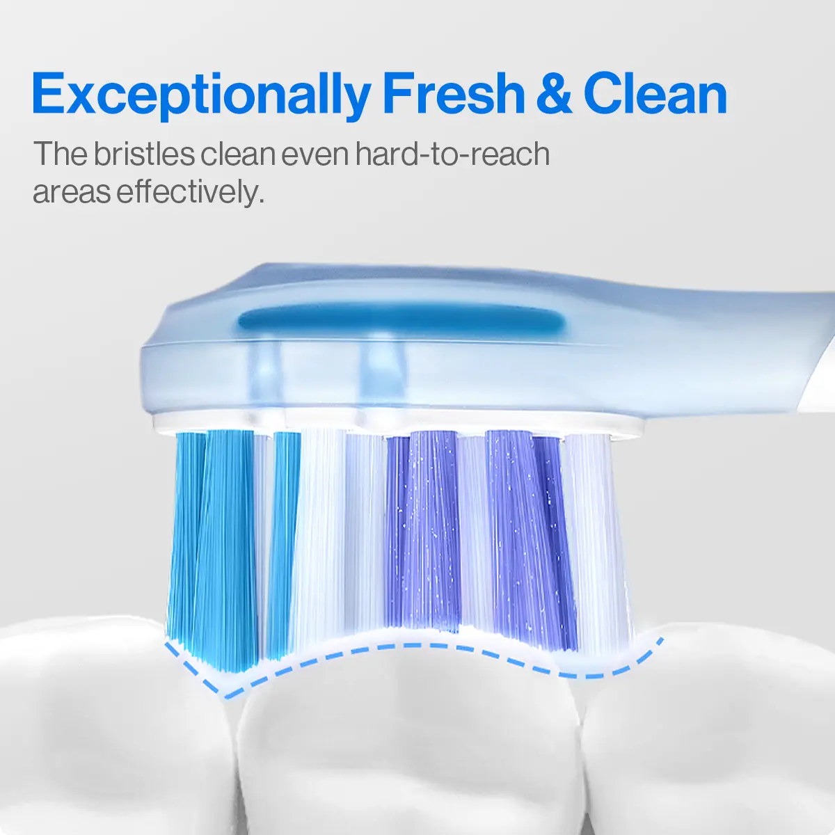 usmile sonicare toothbrush head with air cushion - for all usmile toothbrush - Image 6