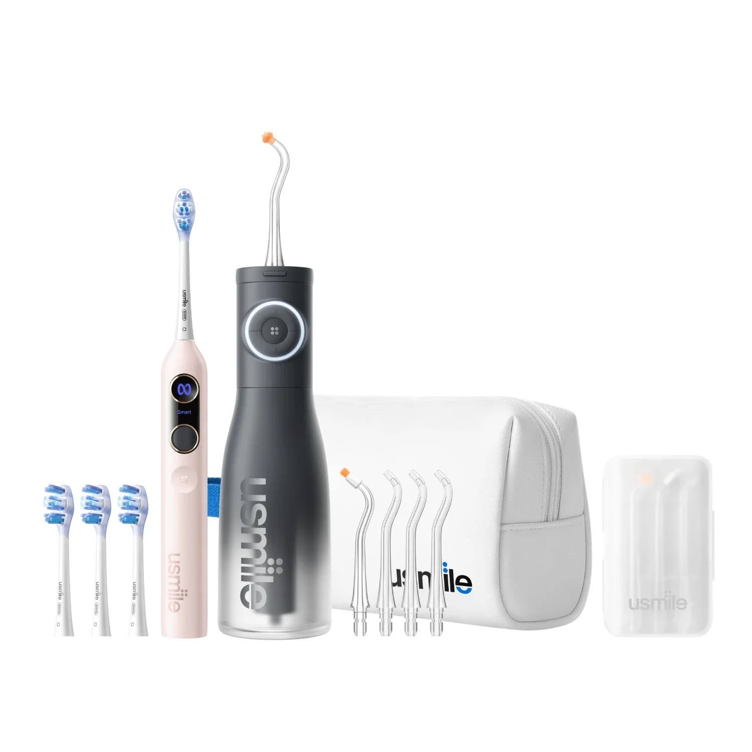 usmile Y20PRO AI Electric Toothbrush & C30 Cordless Water Flosser - Image 11
