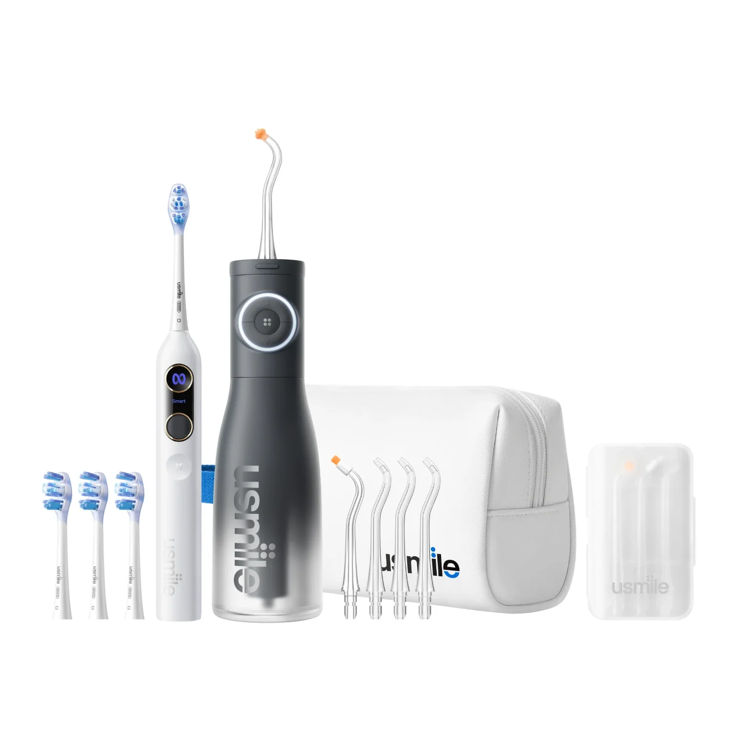 usmile Y20PRO AI Electric Toothbrush & C30 Cordless Water Flosser - Image 9