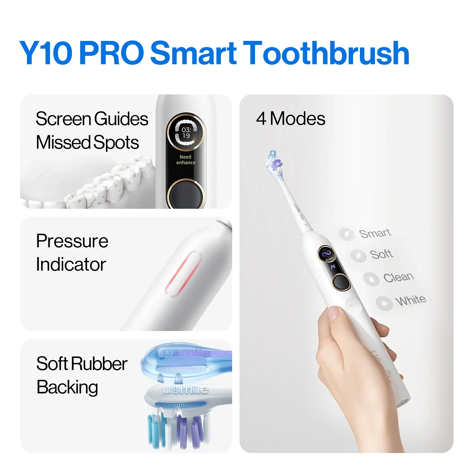 usmile Couple Sets Electric Toothbrush & Water Flosser +Bonus Accessories! - Image 3