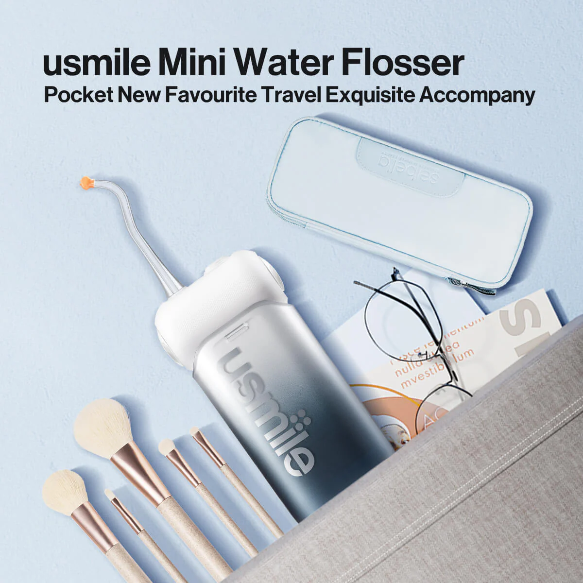 usmile Water Flosser Toiletry Kit for Travel - Image 3